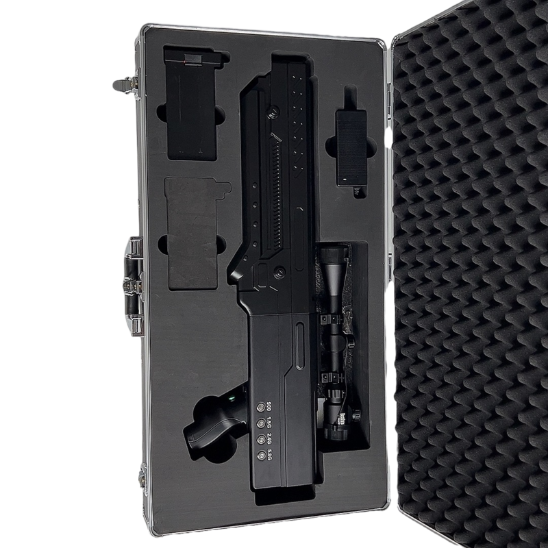  甘肃手持便携式枪型低空防御反制四通道B型